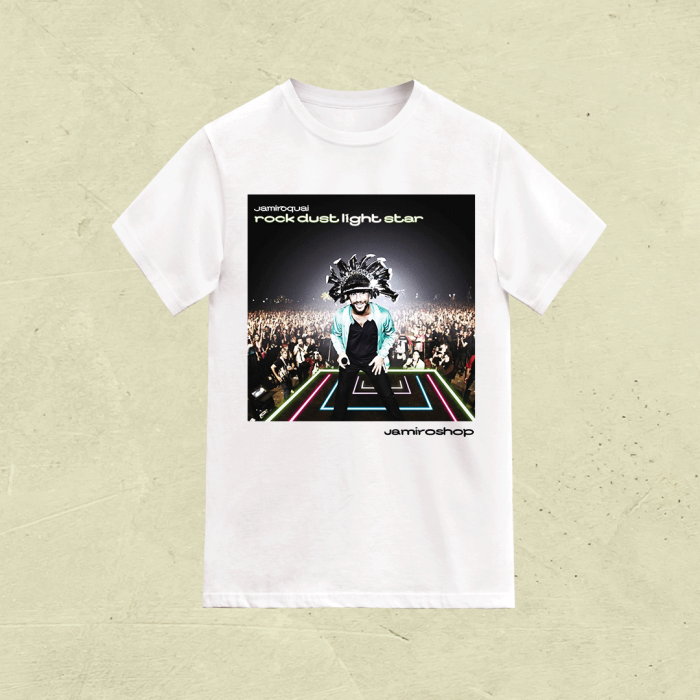 Camiseta Rock Dust Light Star